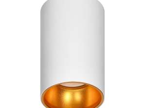 ELIZA. downlight-armatur. GU10. IP20. aluminium. hvit-gull