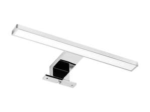 NORTES LED 5W. Lampe über dem Spiegel. 320lm. 4000K. Länge 30 cm. Plastik. Silber