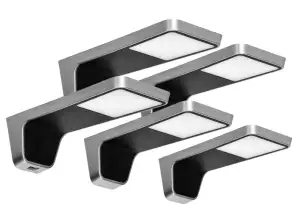 NELA комплект из 5 LED настенных ламп. 4x2W 7.5W. 4000K. с USB. черный