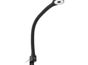 TEO Nachtlampe LED. 1.8/7.5W. 90lm. 4000K. mit USB. schwarz
