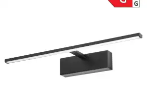 MERA LED 8W. lamp boven de spiegel. 720lm. 4000K. lengte 40cm. aluminium