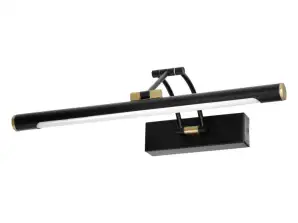 RICO LED 7W. Spiegel-Lampe. 770lm. 4000K. IP44. Länge 40 cm. schwarz