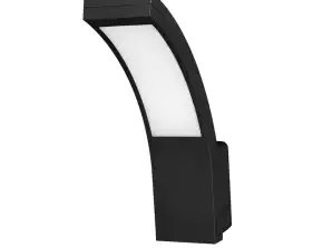 PIRYT LED 10W. садове освітлення 800lm. IP54. 4000K. чорний
