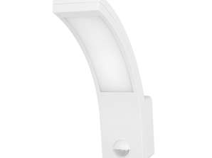 PIRYT LED 10W. садове освітлення зі сенсором руху 140st. 800lm. IP54. 4000K. біле