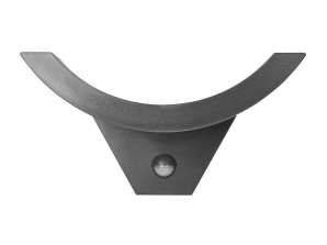 SPINEL LED 10W. садове освітлення з сенсором руху 140°. 800lm. IP54. 4000K. IK10. сіре