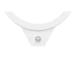 SPINEL LED 10W. садове освітлення з датчиком руху 140°. 800lm. IP54. 4000K. IK10. біле