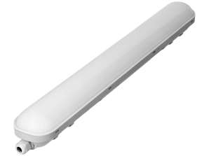 HYZ LED NEU 18W. hermetische Leuchte. 1800lm. IP65. IK08. 4000K. ABS/PC