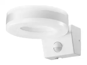 HOWLIT LED 20W. садова світильник з датчиком руху. 1800lm. IP65. 4000K. білий