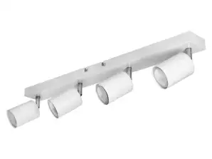 DOA wall and ceiling fixture. max. 4x50W. GU10. IP20. white