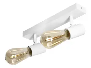 RIO SP 2. applique murale et plafond. E27 max. 2x60W. IP20. blanche