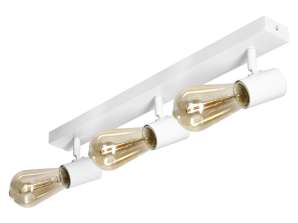 RIO SP 3. wall and ceiling fixture. E27 max. 3x60W. IP20. white