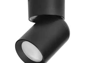 MALTA SP 1. luminaire mural et plafond. GU10 max. 12W. IP20. noir