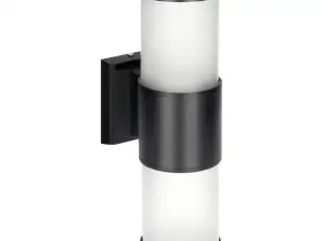 DALIA udendørs belysning. 2xE27. max. 2x15W. IP54. sort