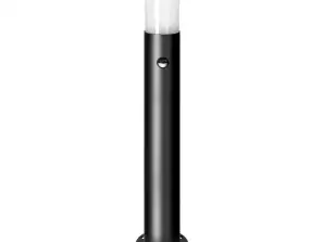 DALIA Gartenleuchte Säule mit Bewegungssensor. E27. max. 15W. IP54. 80 cm. schwarz