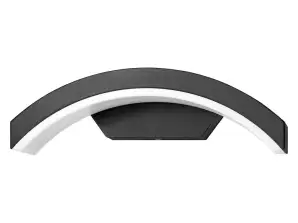 PILEA LED 9W. садова лампа. 700lm. IP54. 4000K. чорна