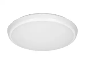 CERS LED 22W. kattovalaisin. 2000lm. IP65. 4000K. maitoalan polykarbonaatti. valkoinen