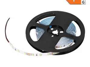 LED szalag 12V. 2835. 60L/m. 500lm/m. 4,8W/m. IP20. 3000K. 5m
