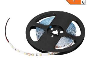 LED-Streifen 12V. 2835. 60L/m. 500lm/m. 4.8W/m. IP20. 6000K. 5m