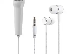 AG100C Mini microfone para telefone prateado