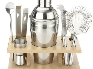 AG139B Bartender Set Stand 9 Delig