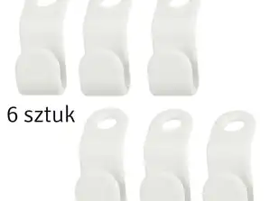 AG17E Kleiderbügel Haken 6 Stück APT AG17E