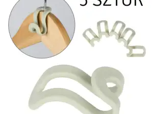 AG17F Hooks for Hangers in Wardrobe 5pcs