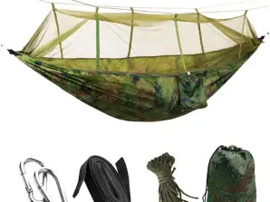 AG233F Turistinė hamaka su uodų tinklu