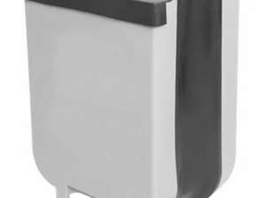 AG240F Hanging Foldable Trash Bin White