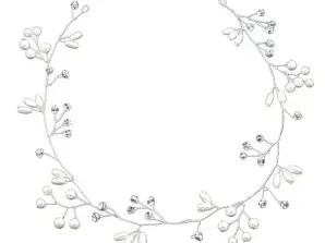 AG264B Hochzeitszweig Tiara Tiara 50cm