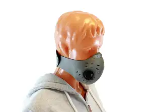 AG303C Sportmaske Smog Grau