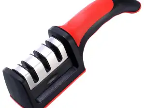 AG422C Messerschärfer 3 Stufen rot
