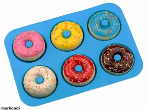 AG433D Silicone Donut Pan