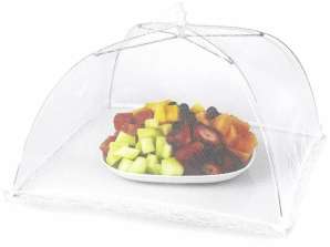 AG498A Moustiquaire de protection pour aliments blanche