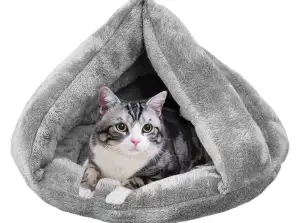 AG602D Lit Chien Chat Gris
