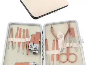 AG603G Maniküre-Set Rose Gold