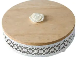 AG605D Recipiente decorativo para cosméticos