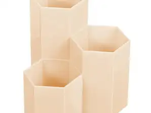 AG605J Makeup Brush Container   Pink