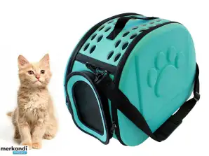 AG644J Transporter für Katze Hund Blau XXL
