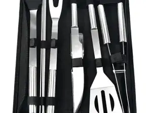 AG666G Set de grătar 10buc etui