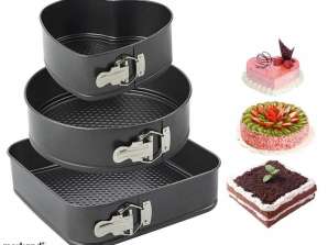 AG670A Moule à gâteau 3 pièces