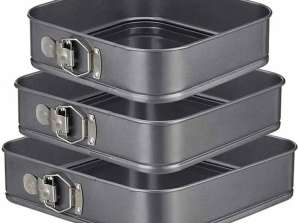 AG670C Molde para hornear 3pcs.24.26.28cm