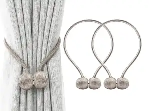 AG701D Gardinenclip beige 2 Stück