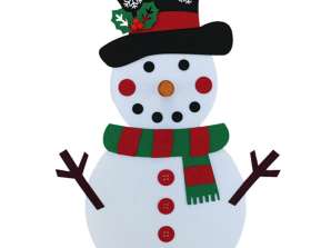 AG712C Bonhomme de neige en feutre DIY