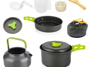 AG725B Campinggeschirr Set.