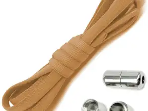 AG841C Schnürsenkel ohne Krawatten braun