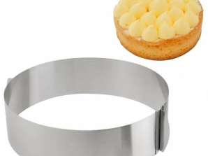 AG858 Anneau de pâtisserie réglable 8cm