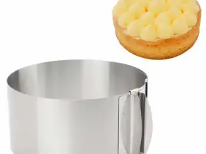 AG858B Verstellbarer Rand zum Backen 15 cm