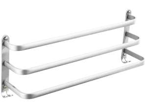 AG988C Wandhaken 50cm Silber