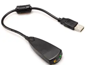 AK103C Κάρτα ήχου usb 7.1 καλώδιο
