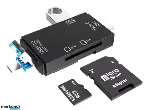 AK180B Multi Card Reader 5in1 USB